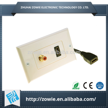120 size Decora type hdmi wall plate