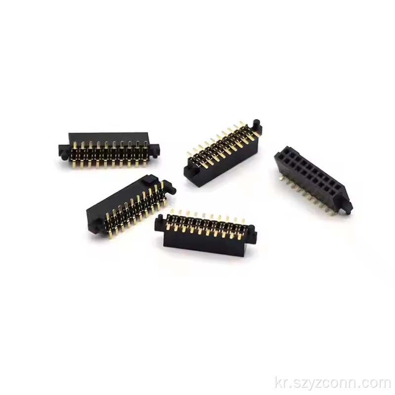 1.27mm 피치 암 헤더 커넥터 20P