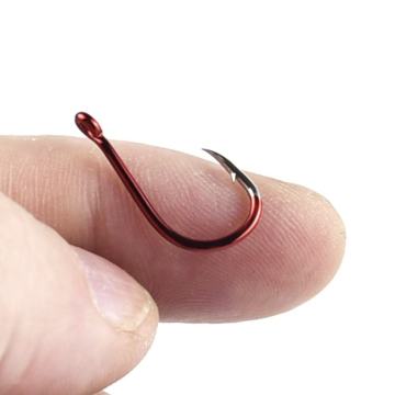 Popular Red Fish Hooks - Wholesale 3x Crooked Mouth Fishing Hooks Bulk anzuelos