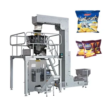 Fully Automatic Corn Puff Weighing and Packaging Machine for Snack Bags