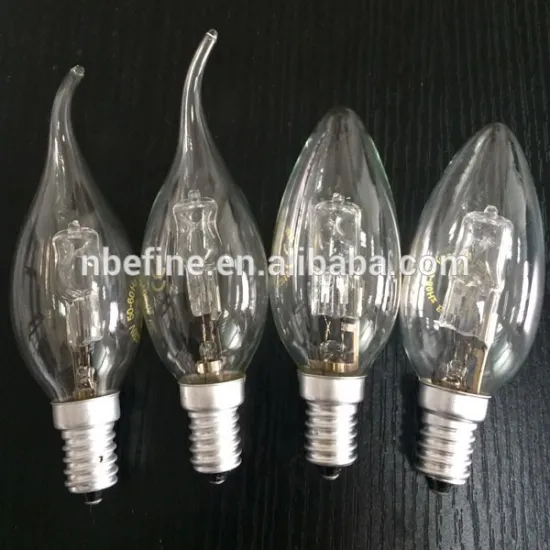 C35 halogen saver bulb 18W 28W 42W