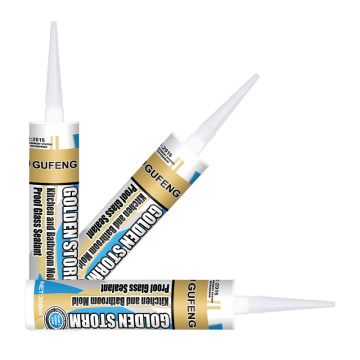 Bathroom adhesive Kitchen and bathroom anti mold glass sealant Supplier