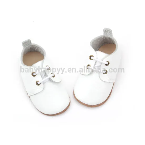 High quality wholesale soft sole genuine leather baby oxford shoes