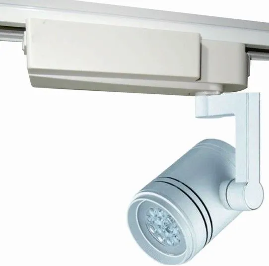 20w Aluminum Dimmable Led Track Lighting Fixtures , Shopping Malls Lighting