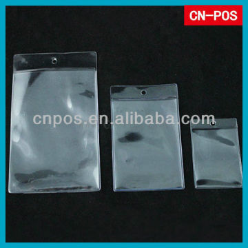 hard plastic card holder for supermarket displaying