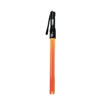 High Visible Emergency Flashing Light Warning Baton with Whistle and Red LED