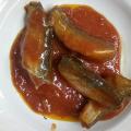 Ikan Sarden Kalengan dalam Saus Tomat dengan Cabai