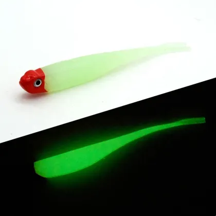 Luminous Soft Swim Baits 8.5g 13mm Shad Worm Lure