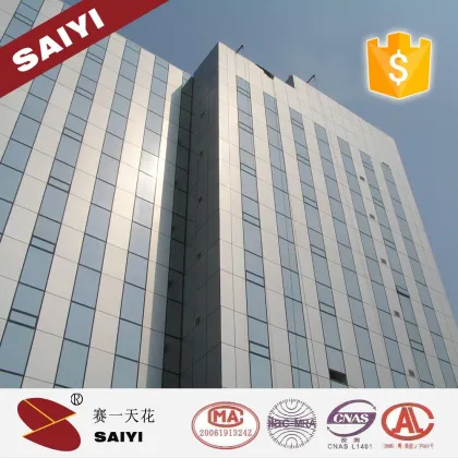 China supplier aluminum building facades celotex acoustical ceiling tile