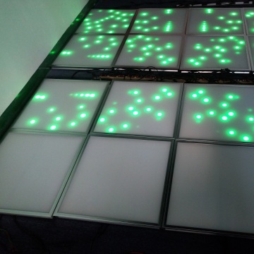 Lampu Panel LED DMX RGB berwarna-warni