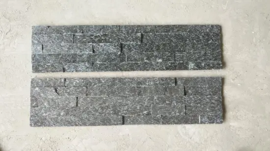 Black Slate Stone Wall Cladding/Veneer 15*60Cm Ztyple