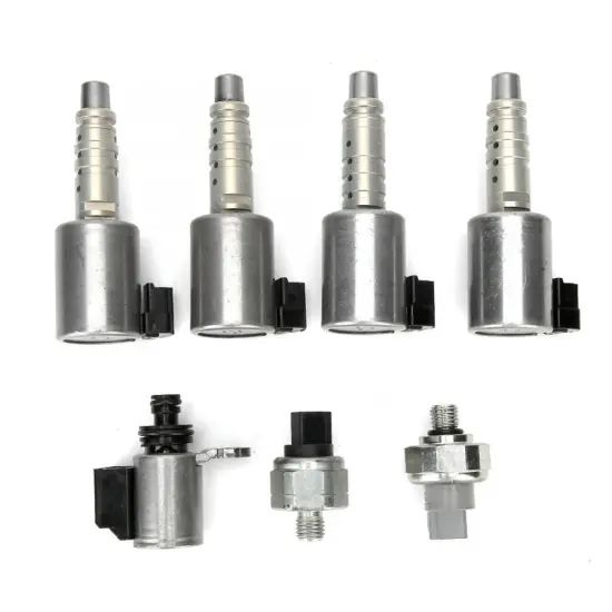 Infinite Transmission Solenoid Valve CVT8 Gearbox JF017E JF016E with Pressure Sensor
