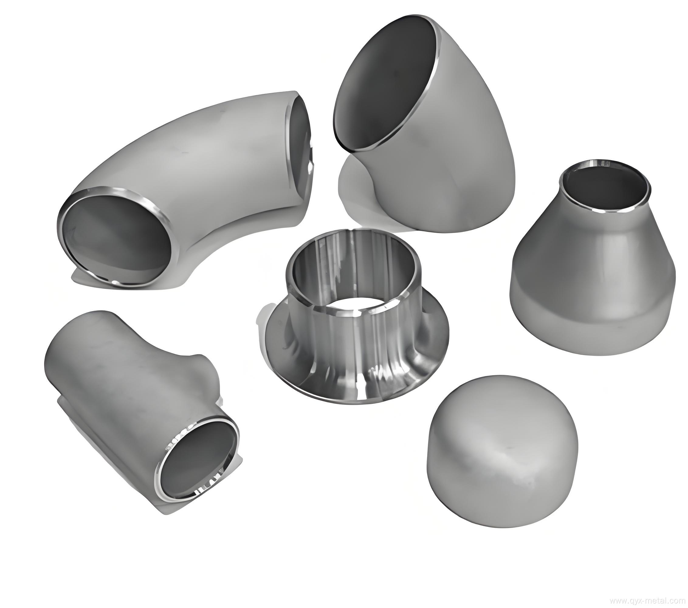 Precision Titanium Reducing Tee for Industrial Piping