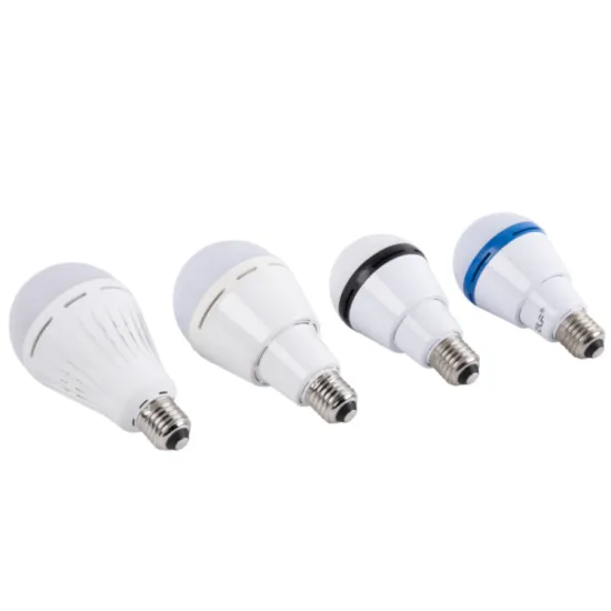 AC/DC Rechargeable LED Emergency Light Bulb for Power Outages with E27 Base