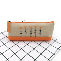 Canvas Pencil Case Stationery custom logo pencil case Factory