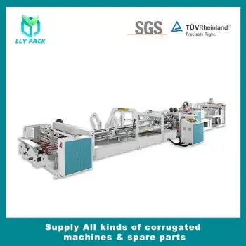 Corrugated Machine Jumbo Flexo Carton Box Folder Gluer