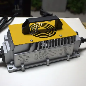 Electric Bicycle Charger: Electromotive Golf Charger Trolley for Charging Cycles" 

However, to make it more concise and clear, you might consider:

"Electric Bike Charger: Golf Trolley for Charging Cycles