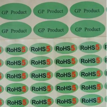 China custom eco friendly decorative address labels