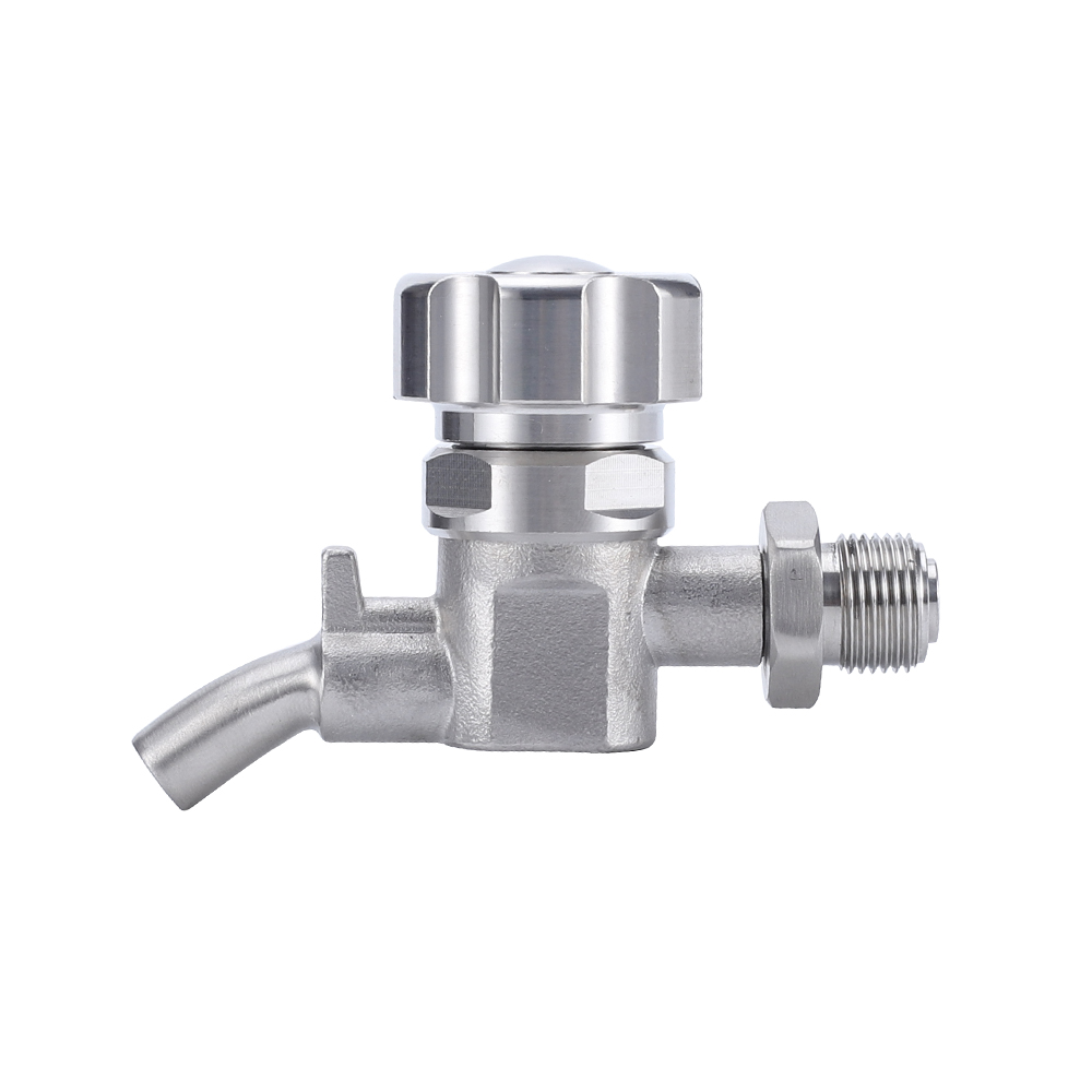 SS304 G1/2 Spiral Type Beer Sampling Valve