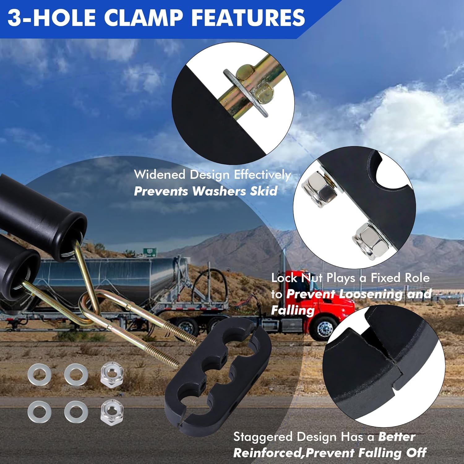 tracker bar spring kit with cable clamp4