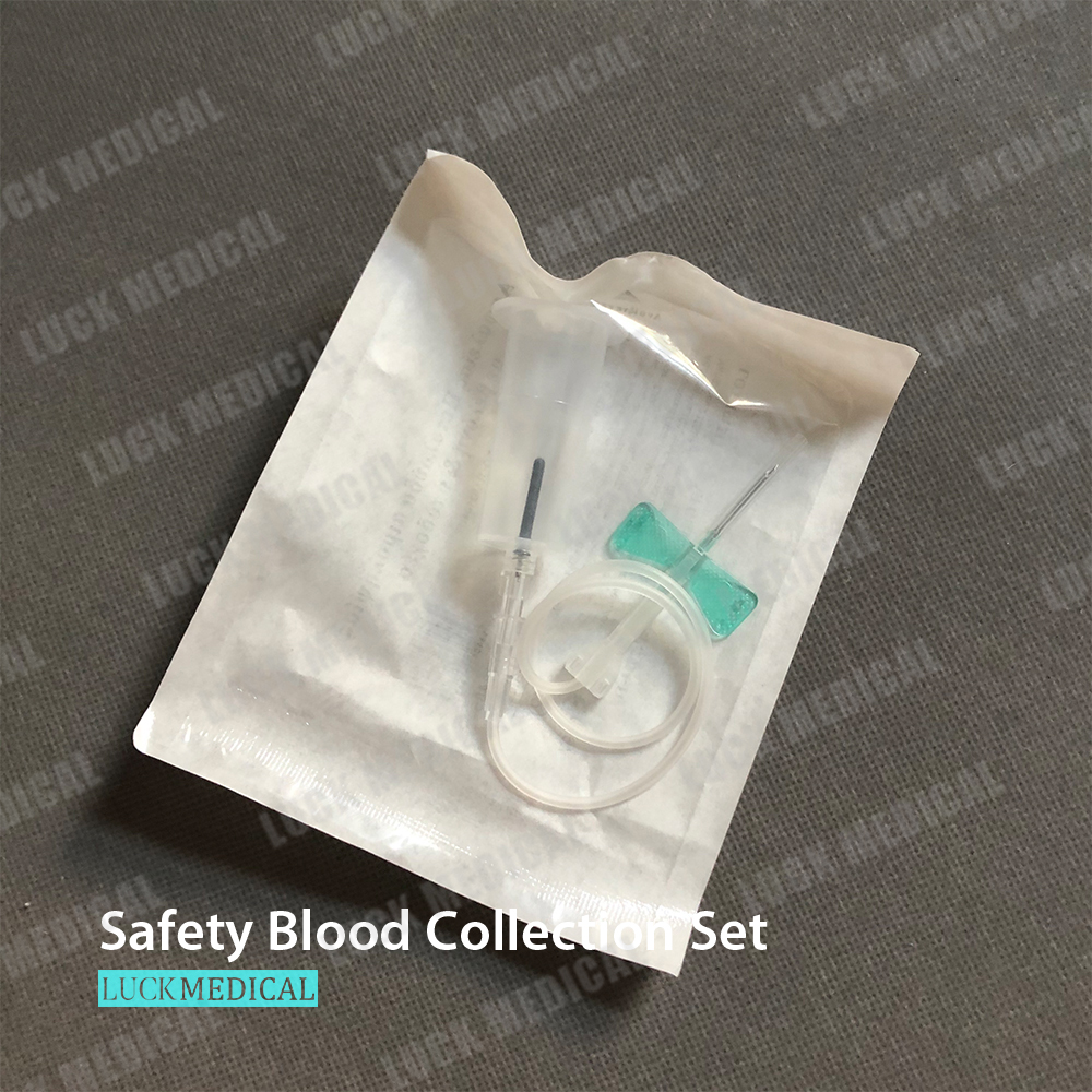 Suporte para coleta de sangue de segurança de segurança