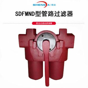 inline oil filter used for pipeline installation