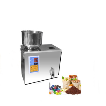 Jihe 1-50 g Edelstahlpulverbeutelfüllmaschine für Salz, trockene Chemikalien und Proteinpulver