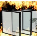 Fire-resistant glass flameproof glass for fireplace