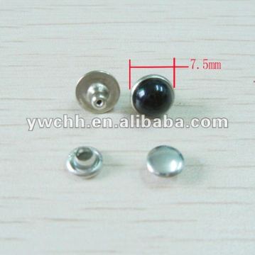 Black color of pearl rivet decorative pearl rivets