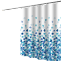 Kalınlaşmış su geçirmez polyester kumaş duş perdesi