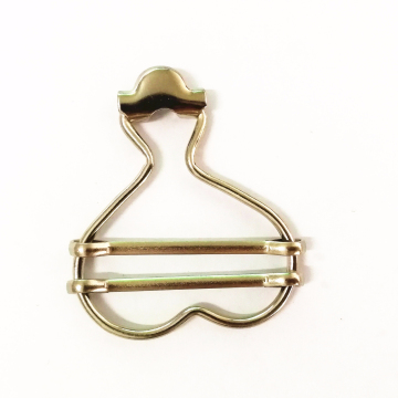 Adjustable Heart Shape Suspender Buckles for Garments