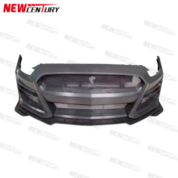 2015-2017 Ford Mustang Front Bumper - GT500 Style PP Material Replacement