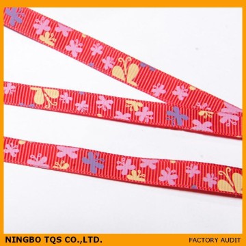 3/8 Inch Butterfly Printed Wholesale Ribbon
