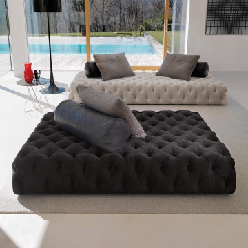 Velvet Ottoman Bench for Bedroom Furniture