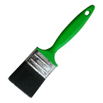 Plastic Handle Stainless Ferrule Natural Bristle Paint Brush