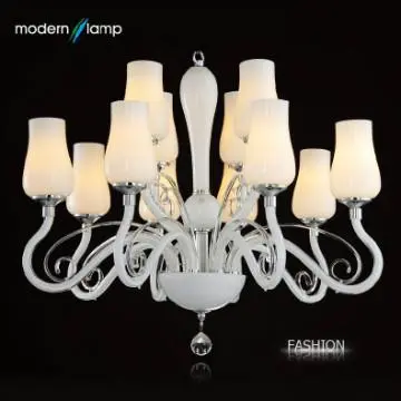 white glass pendant lighting