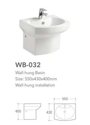 duravit happy d wall hung basin drench