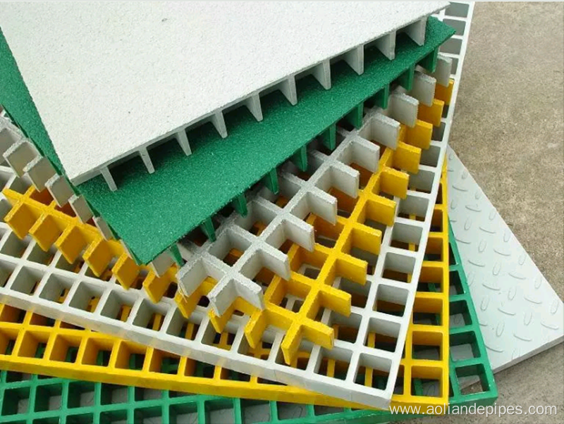 Fibreglass resin floor grp platform walking FRP grating