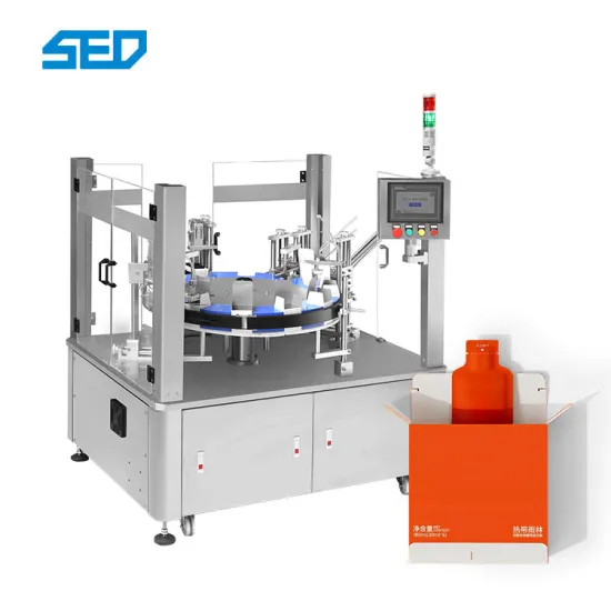 Automatic Rotary Carton Box Packaging and Sealing Machine (20-50 Cartons/Min)