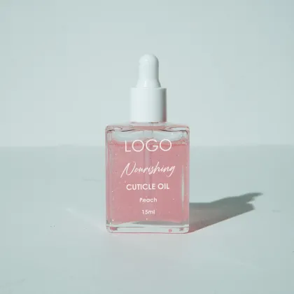 2024 New Arrival Private Label Glitter Nail Cuticle Oil Bottle Custom Huile Oil