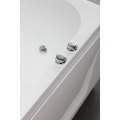 Oxygen Infused Water Acryli Cheap Massage SPA Bathtub Corner Design
