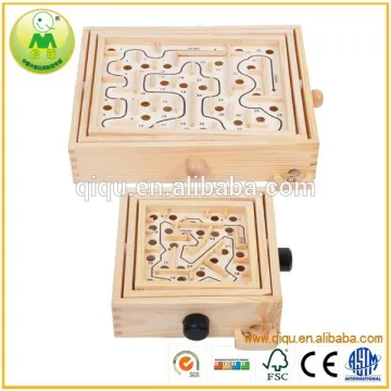 Intellectual Toy Educational Brain Teaser Wooden Labyrinth