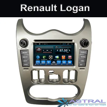 GPS Glonass Navigation for Renault Logan Car Bluetooth Radio Dvd Usb Sd OEM Manufacturer