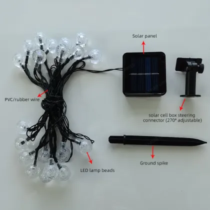 Starry Fairy LED Bubble Ball String Lights