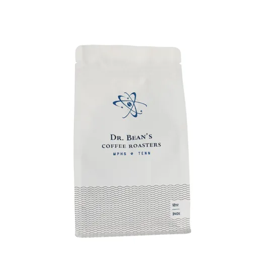 Eco Friendly biodegradable pouch bags for coffee packaging