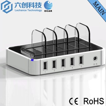 Lechance Alibaba Express 5 Port Intelligent USB Σταθμός φόρτισης