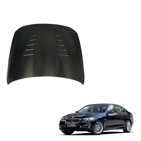 Langyu Carbon Fiber Engine Cover V Style for BMW 5 Series F10