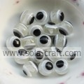 White 12MM 500Pcs Rhodochrosite Resin Jewelry Making Gemstone Wholesale Round Beads In loose beads