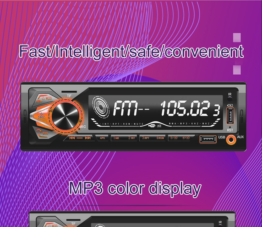 car radio display