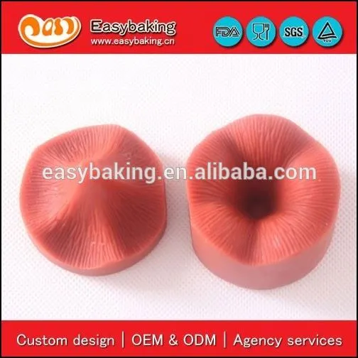 Customized veiner leaf silicone fondant mold for sugarcraft